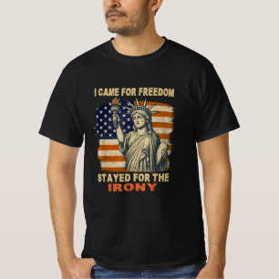 T-shirt Statue de la Liberté pleurant Justice et Liberté D