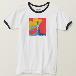 T-shirt Statue de la Liberté S'il vous plaît envoyer de l'