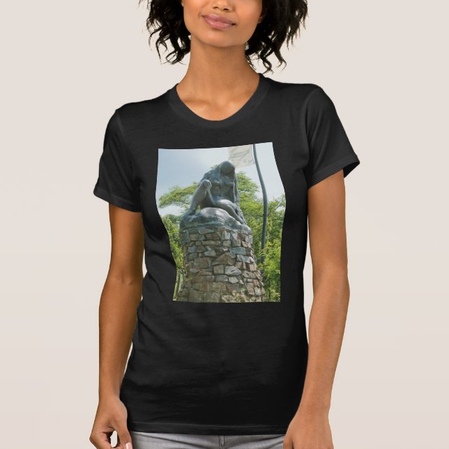 T-shirt Statue de Lorelei (Devant)