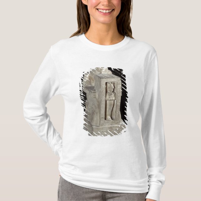 T-shirt Statue de Naophorous du scribe royal, Seti (Devant)
