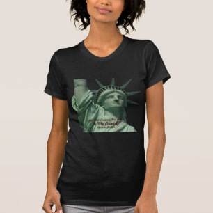 T-shirt Statue de pleurer de liberté
