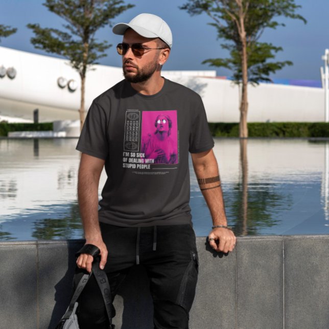 T-shirt Statue des gens stupides (Créateur téléchargé)