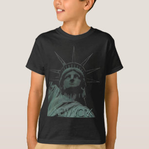 T-shirt Statue des souvenirs de chemise de New York de