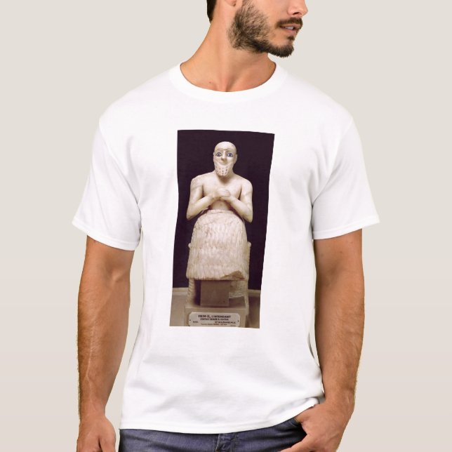T-shirt Statue du fonctionnaire Ebih-IL (Devant)