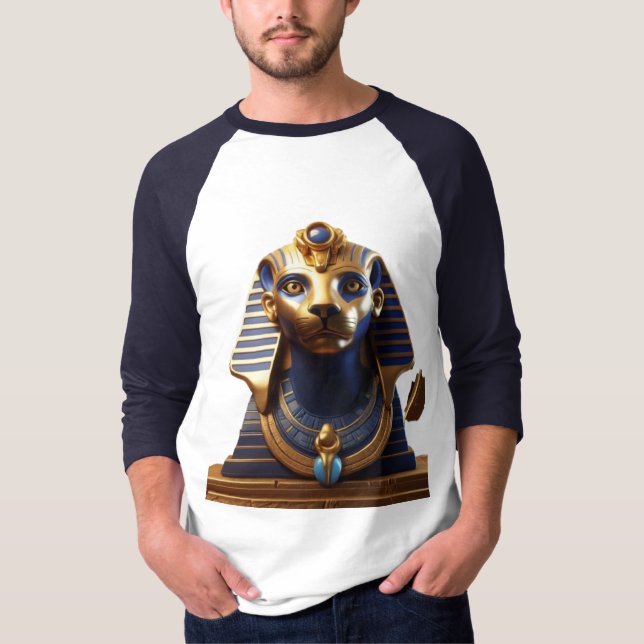 T-shirt Statue du pharaon Majestic (Devant)