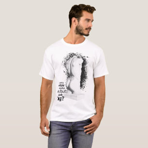 T-shirt Statue en marbre de Big Butt