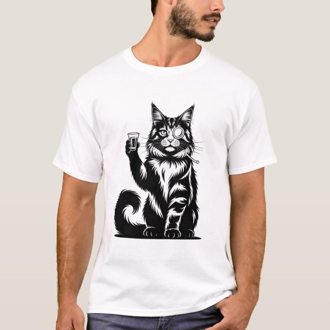 T-shirt Statue esthétique graphique de Méduse de la mythol (Devant)