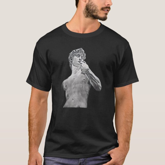 T-shirt Statue grecque antique Enseignant Abstrait 43 (Devant)