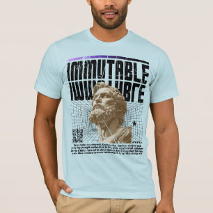 T-shirt Statue Immuable Homme Graphic Tee