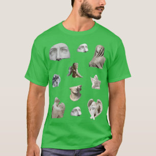 T-shirt Statues en marbre Renaissance Art esthétique