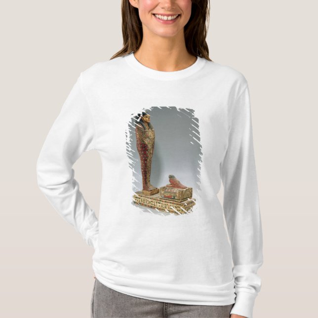 T-shirt Statuette d'Osiris d'Iahmes (bois peint) (Devant)