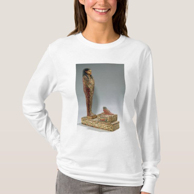 T-shirt Statuette d'Osiris d'Iahmes (bois peint) (Devant)