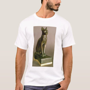T-shirt Statuette d'un chat représentant la déesse Baste
