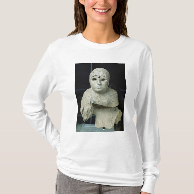 T-shirt Statuette d'une femme avec le châle, période (Devant)