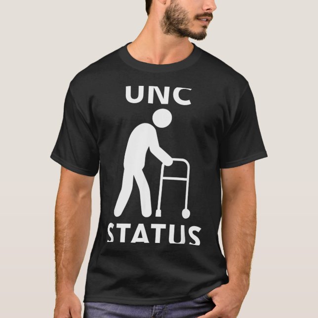 T-shirt Statut drôle de personnes âgées Meme (Devant)