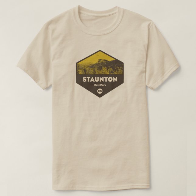T-shirt Staunton State Park Colorado (Design devant)