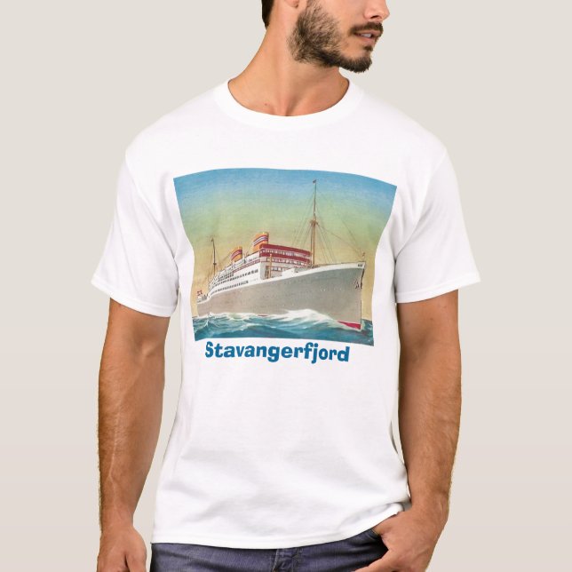 T-shirt Stavangerfjord (Devant)