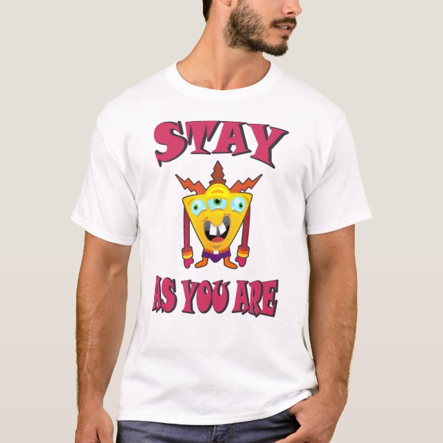 T-shirt Stay as (Devant)