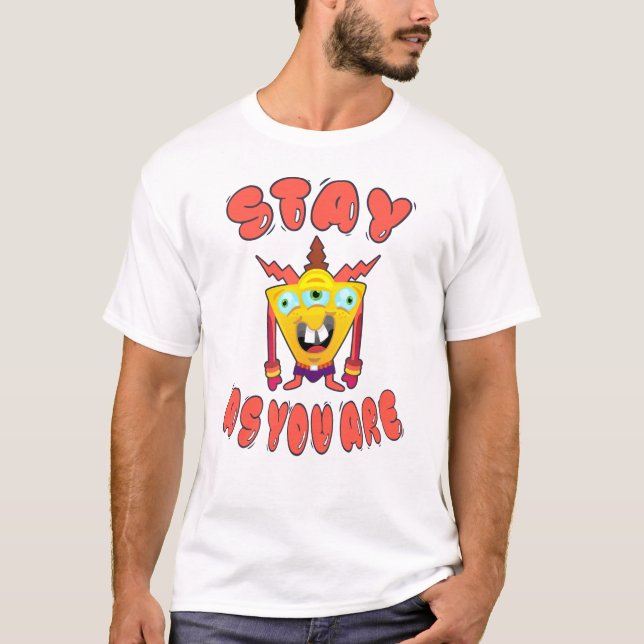 T-shirt Stay as (Devant)