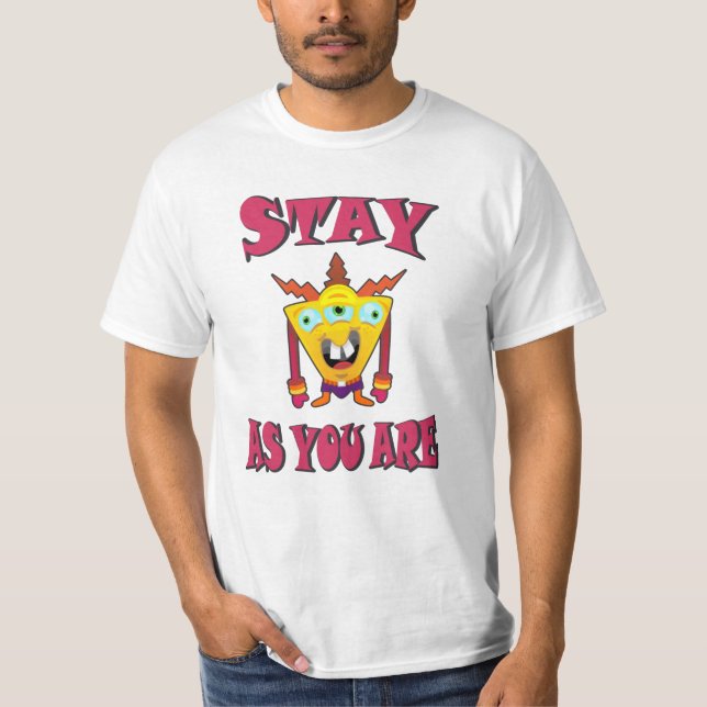 T-shirt Stay as (Devant)