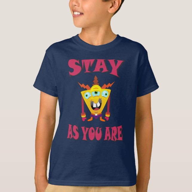 T-shirt Stay as (Devant)