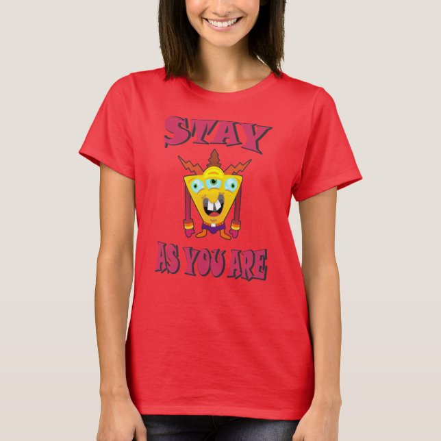 T-shirt Stay as (Devant)
