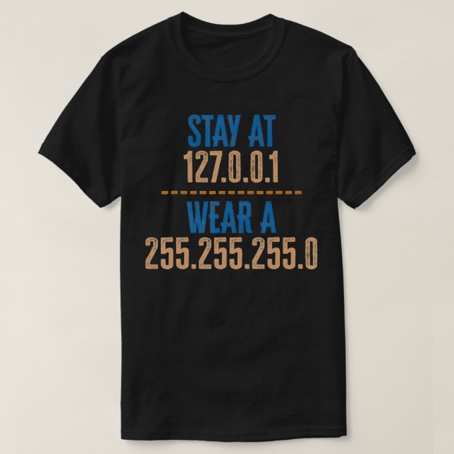 T-shirt Stay At 127 (Design devant)