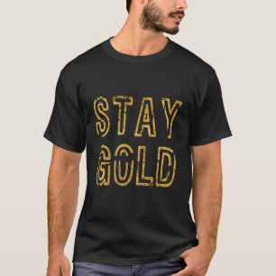 T-Shirt Stay Gold Tri-Blend