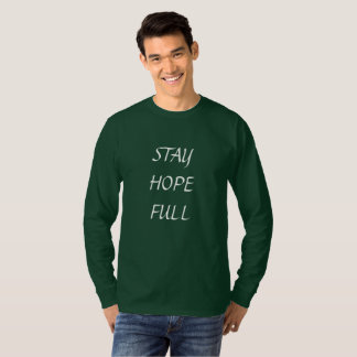 T-shirt 🌟 "Stay Hope Full" Portant l'optimisme avec le st