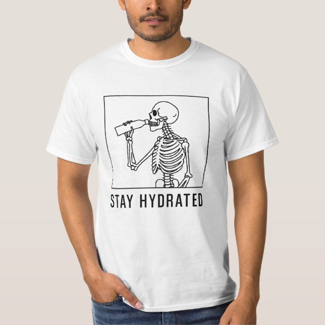 T-shirt Stay hydrated (Devant)