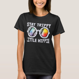 T-shirt Stay Trippie Little Hippie Tie Dye Lunettes de sol