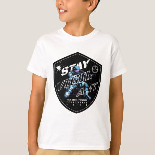 T-shirt "Stay Vigilant - Bold Motivational Design"
