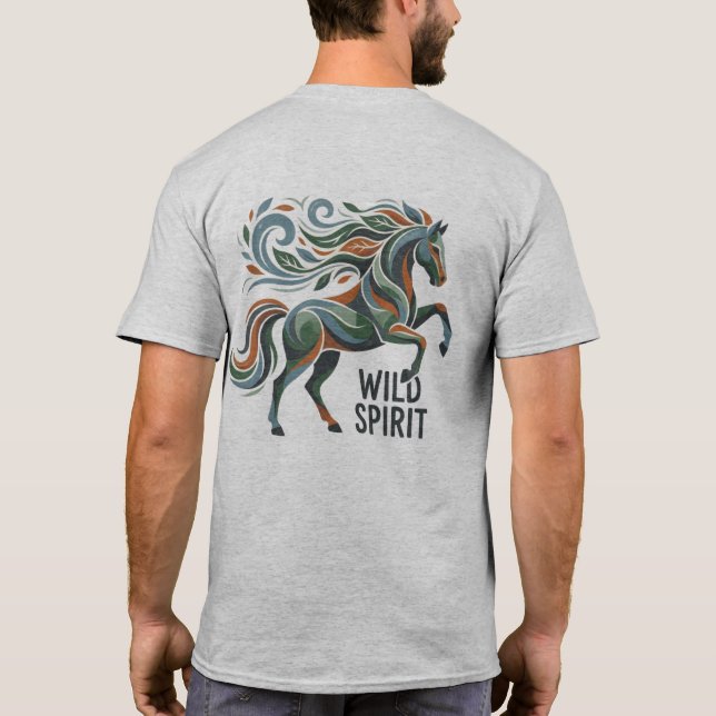T-shirt stay wild (Dos)