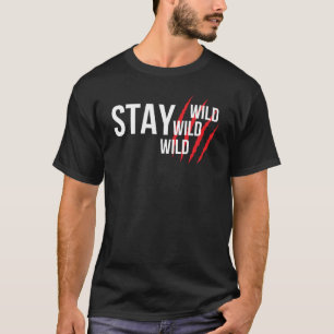 T-shirt Stay Wild Adventure Nature