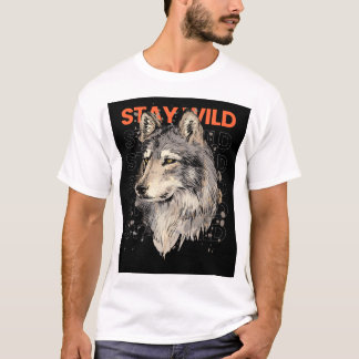 T-shirt "Stay Wild Forever" Stay Wild : pour regarder un t