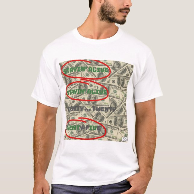 T-shirt Stayin' Alive/2025 (Devant)