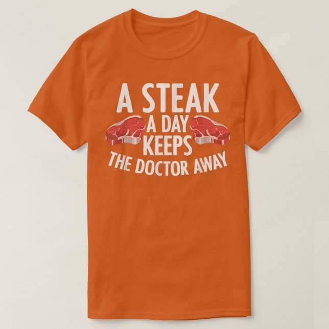 T-shirt Steak Carnivore Grilling Master Meat Eater Meat Lo (Design devant)