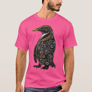 T-shirt Steam Punk Penguin Steampunk Art