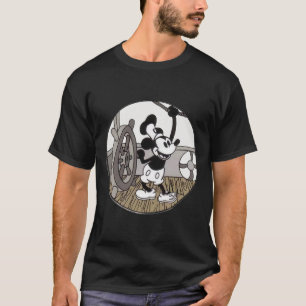 T-shirt Steamboat Willie Original Funny MOUSE CARTOON