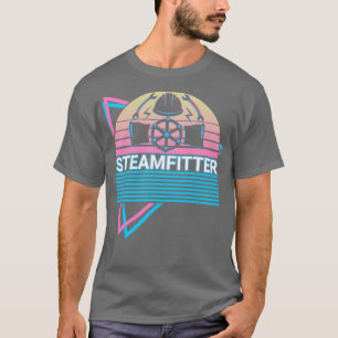 T-shirt Steamfitter Fitter Rétro