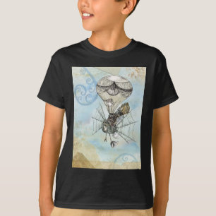 T-shirt steampunk balloon