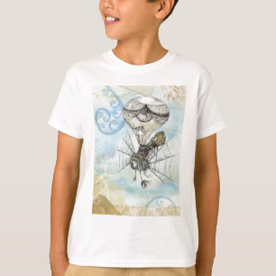 T-shirt steampunk balloon