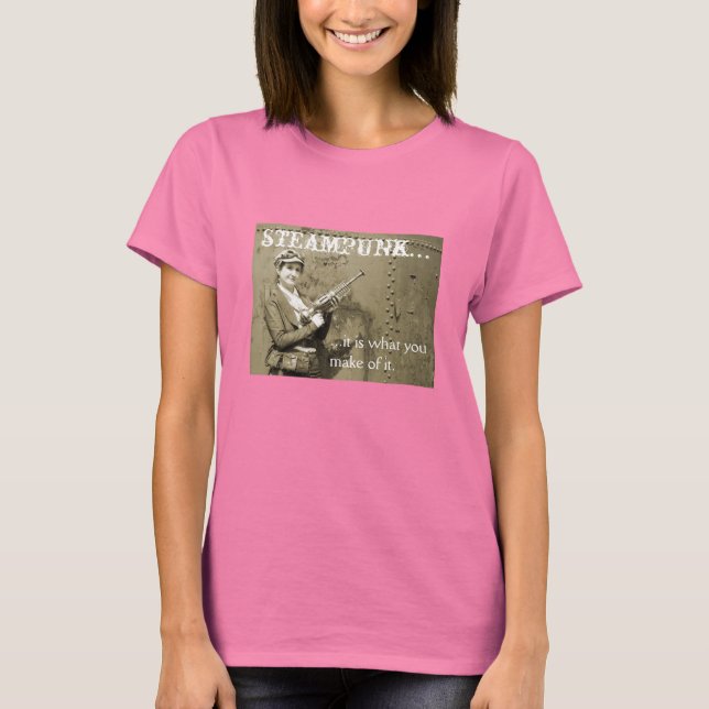 T-shirt steampunk..., ...c'est ce que vous en faites. (Devant)