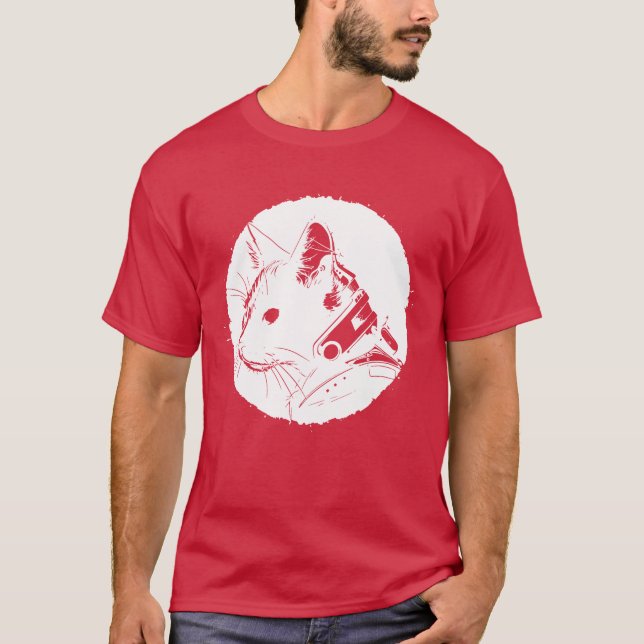 T-shirt Steampunk Chat cadeau (Devant)