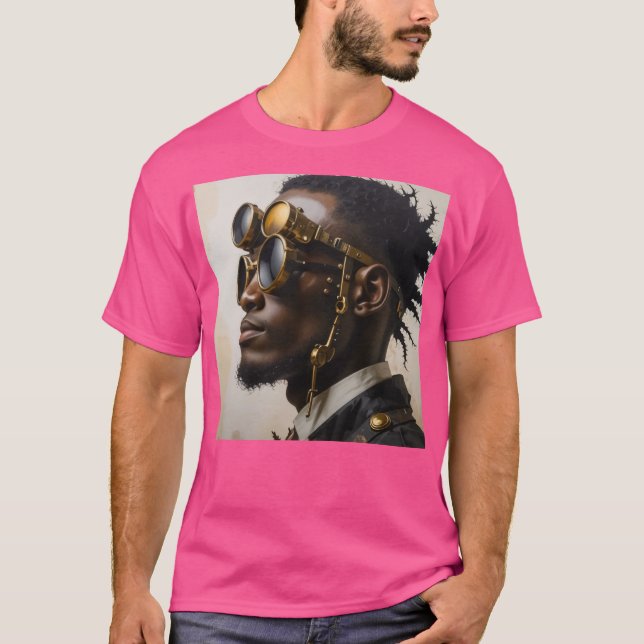 T-shirt Steampunk Dude (Devant)