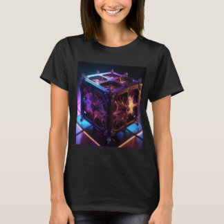 T-shirt Steampunk Fractal Reflective Music Box