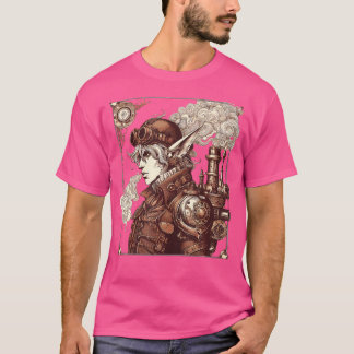 T-shirt Steampunk Imaginaire Elf Art