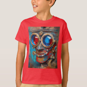 T-shirt Steampunk Le Portrait De L'Homme Tin