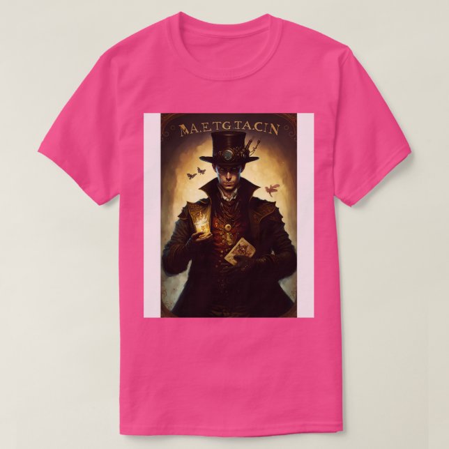 T-shirt Steampunk Magicien Tarot d 1 (Design devant)