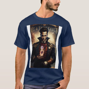 T-shirt Steampunk Magicien Tarot d 2